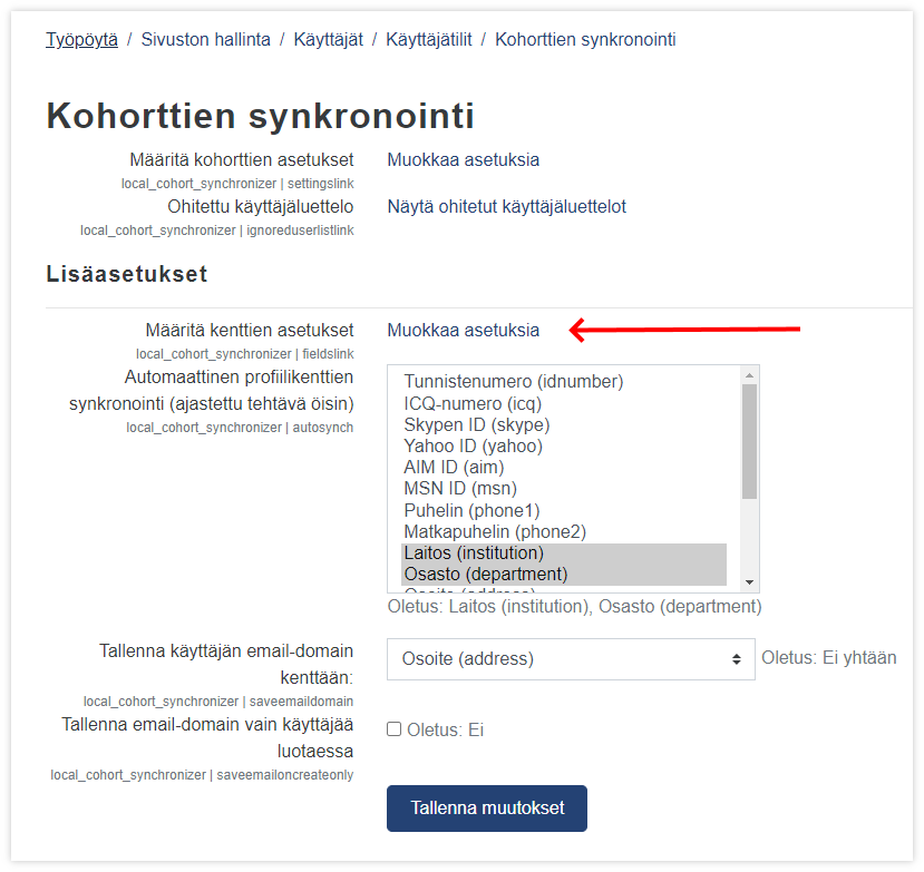 Lisää Käyttäjät Automaattisesti Kohortteihin (kohorttien Synkronointi)